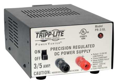 Tripp Lite PR3UL Tripp Lite DC Power Supply,120V,3A PR3UL