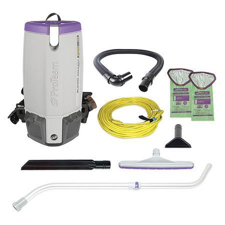 Proteam 107303 Proteam Backpack Vacuum,Reusable Bag,12 lb.  107303