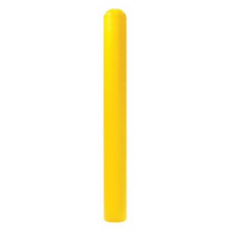 Sim Supply Approved Vendor DT452YNT Sim Supply Bollard Cover ,Yellow ,4 9/10 in Dia  DT452YNT