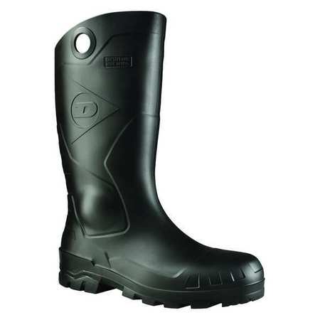 Dunlop 8677533 Dunlop Rubber Boot,Unisex,12,Knee,Black,PR  8677533