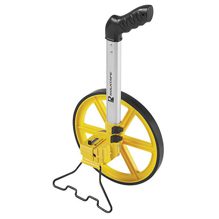 Rolatape RT300 Rolatape Measuring Wheel,Single,2.5 ft.,Yellow  RT300