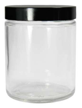 Qorpak GLC-01620 Qorpak Jar,60 mL,49 mm H,Clear,PK24  GLC-01620
