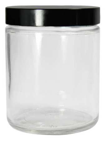 Qorpak GLC-01714 Qorpak Jar,480 mL,169 mm H,Clear,PK12  GLC-01714