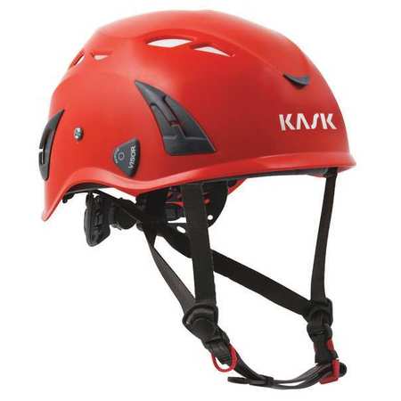 Kask WHE00036-204 Kask Rescue Helmet,Type 1, Class C,Red WHE00036-204