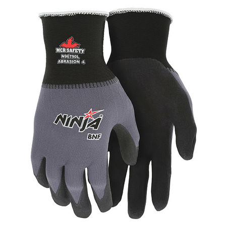 Mcr Safety N96790XXL Mcr Safety Coated Gloves,Nylon,2XL,PR  N96790XXL