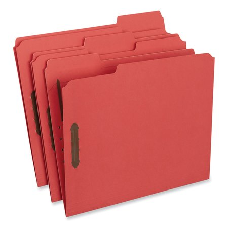 Universal One UNV13523 Universal One Manila Folder,1/3 Tab,Letter,Red,PK50 UNV13523