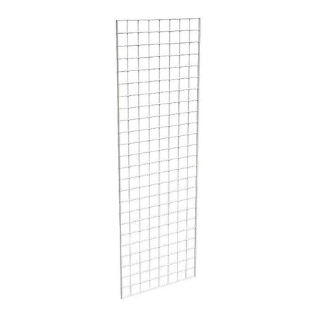 Econoco P3WTE26 Econoco Wire Grid Panel,White,2 ft. x 6 ft.,PK3 P3WTE26