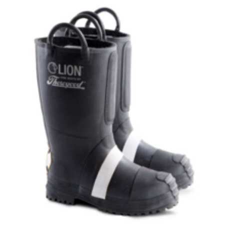 Lion Fire Boots by Thorogood 807-6003 10.5M Lion Fire Boots by Thorogood Insulated Fire Boots,10-1/2M,Steel,PR  807-6003 10.5M