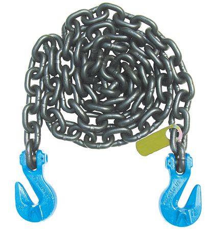B/a Products Co. G10-5810SGG B/a Products Co Recovery Chain,Grab Hook Style,10' Chain  G10-5810SGG