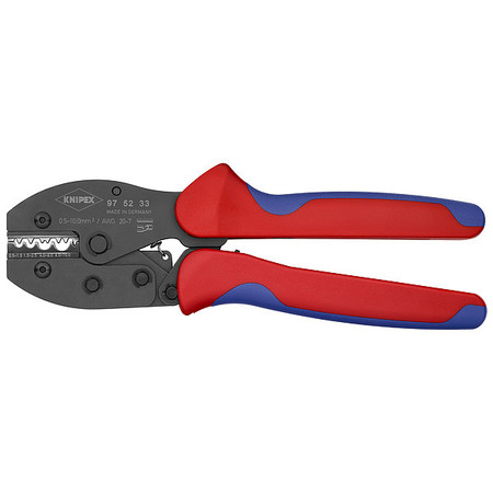 Knipex 97 52 33 Knipex Crimper,20 to 7 AWG,8-3/4" L 97 52 33