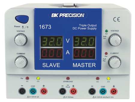 B&k Precision 1673 B&k Precision Triple Output DC Power Supply 400W 1673