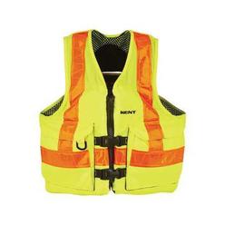 Kent Safety 150800-410-050-23 Kent Safety Life Jacket,Belt,Buckle,Zip,Hi-Vis Yellw  150800-410-050-23