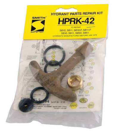 Jay R. Smith Manufacturing HPRK-42 Jay R. Smith Manufacturing Hydrant Parts Repair Kit - Old Style HPRK-42