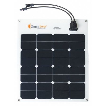 Grape Solar GS-FLEX-50W Grape Solar Solar Panel,50 W,17.6V/2.8A,MC4 GS-FLEX-50W