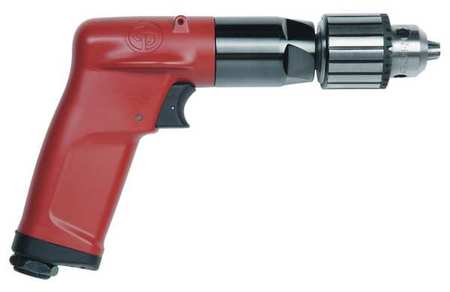 Chicago Pneumatic CP1014P45 Chicago Pneumatic Drill,Air-Powered,Pistol Grip,1/4 in  CP1014P45