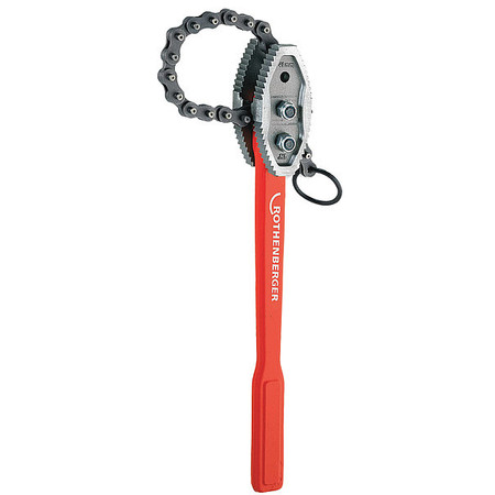 Rothenberger 70246 Rothenberger Chain Pipe Wrench,Stel,8-3/5",Single End 70246