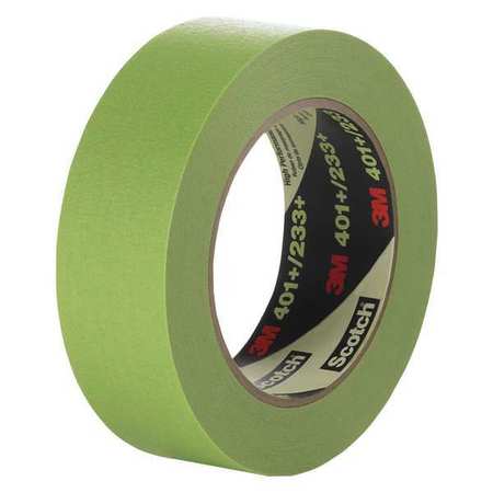 3m 401+ 3m Masking Tape,1 7/8" W,60 yd L,Green  401+