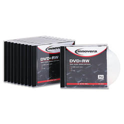 INNOVERA IVR46846 Innovera® DISC,DVD+RW 4X,4.7GB,10 IVR46846