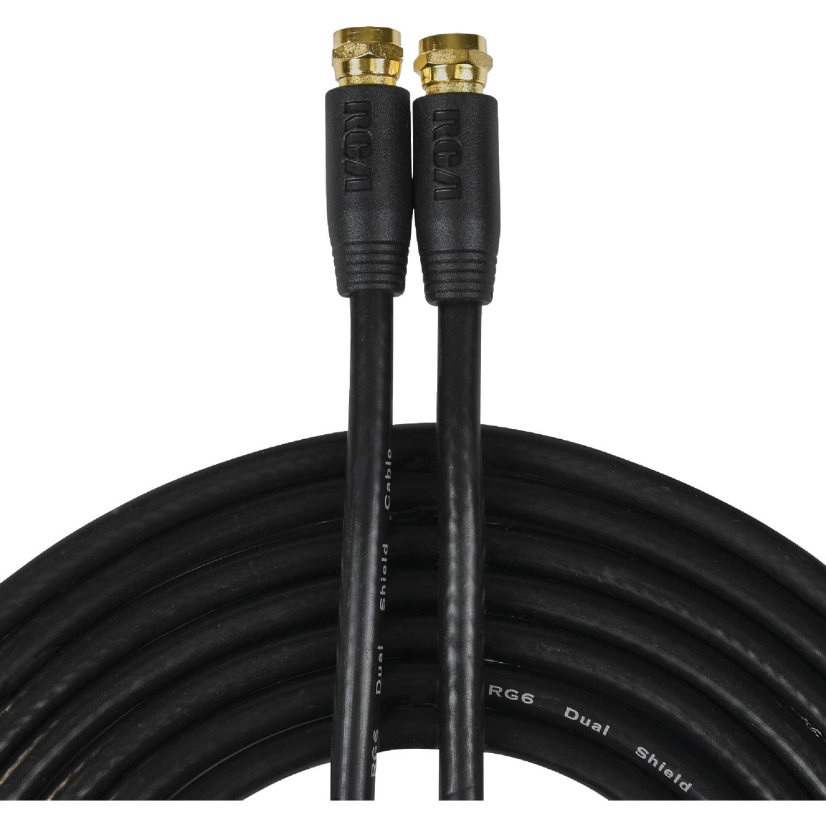 RCA VH625R RCA 25 Ft. Black Digital RG6 Coaxial Cable VH625R