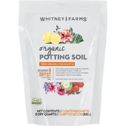 Whitney Farms 10101-71601 Whitney Farms 8 Qt. 4-1/2 Lb. All Purpose Organic Potting Soil 10101-71601