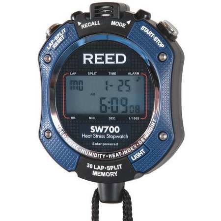 Reed Instruments SW700 Reed Instruments Stopwatch, Count Down/Up, 10 hrs, LCD SW700