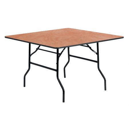 Flash Furniture YT-WFFT48-SQ-GG Flash Furniture Fold Table,Wood,Square,48" YT-WFFT48-SQ-GG
