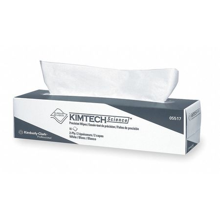 Kimberly-Clark Kimtech 05517 Kimberly-Clark Professional Dry Wipe,14-3/4" x 16-3/4",White,PK15  05517