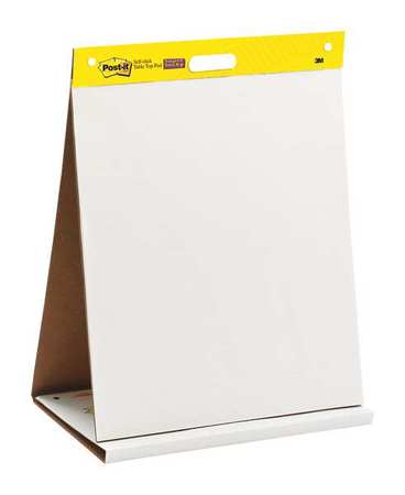 Post-It 563R Post-It Easel Pad,Plain,White,20 in. x 23 in. 563R