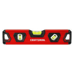 Craftsman CMHT82390 Craftsman Box Torpedo Level,9" CMHT82390