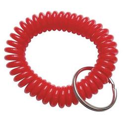 Manufacturer Varies 25PA31 Manufacturer Varies Wrist Coil with Key Ring,Red 25PA31