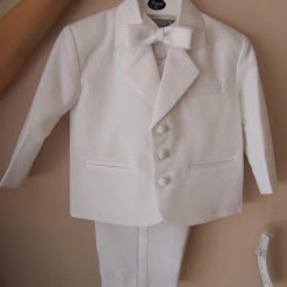 angels christening tuxedo suit boy baby