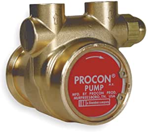 Procon - Rotary Vane Series 2 - Brass Pumps - Clamp On - 3/8" NPT 50 GPH / None