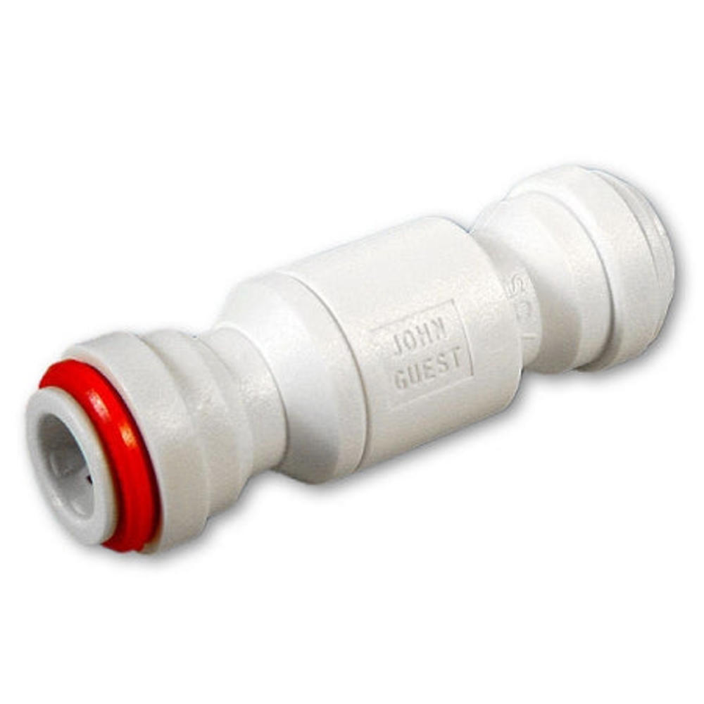 John Guest - Inline Tube Check Valve Quick Connect Fitting 1/2" QC / Single
