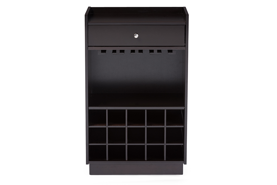 Interiors Whole Oscar Dark Brown Wood Modern Dry Bar And Wine Interiors Whole Oscar Dark Brown Wood Modern Dry Bar And Wine Cabinet