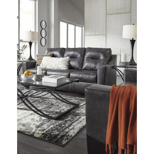 Furnituremaxx Kensbridge Contemporary Charcoal Color 100% ...