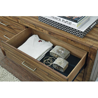 Furnituremaxx Broshane Contemporary Light Brown Color Wood