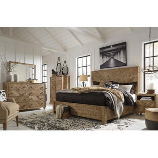 Furnituremaxx Griddleburg Casual Light Brown Color Wood