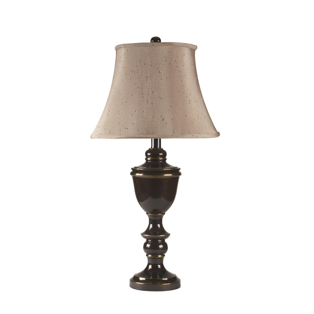Furnituremaxx Bronze Finish Metal Table Lamp  Set of 2