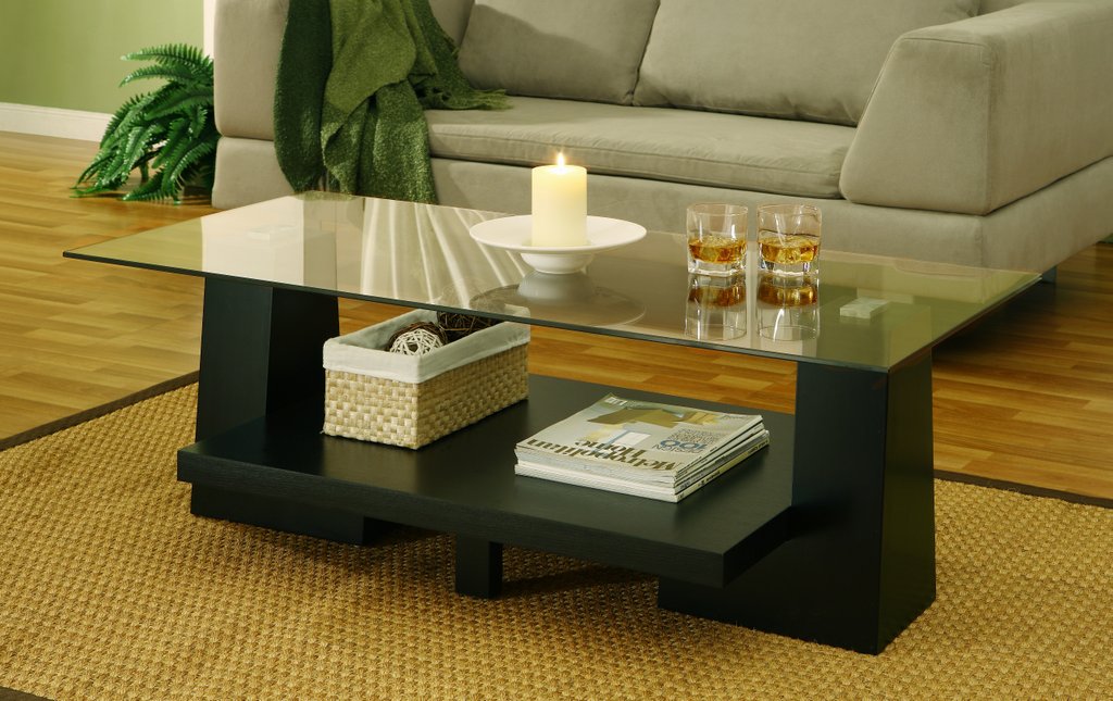 Furnituremaxx Contours Leveled Coffee Table