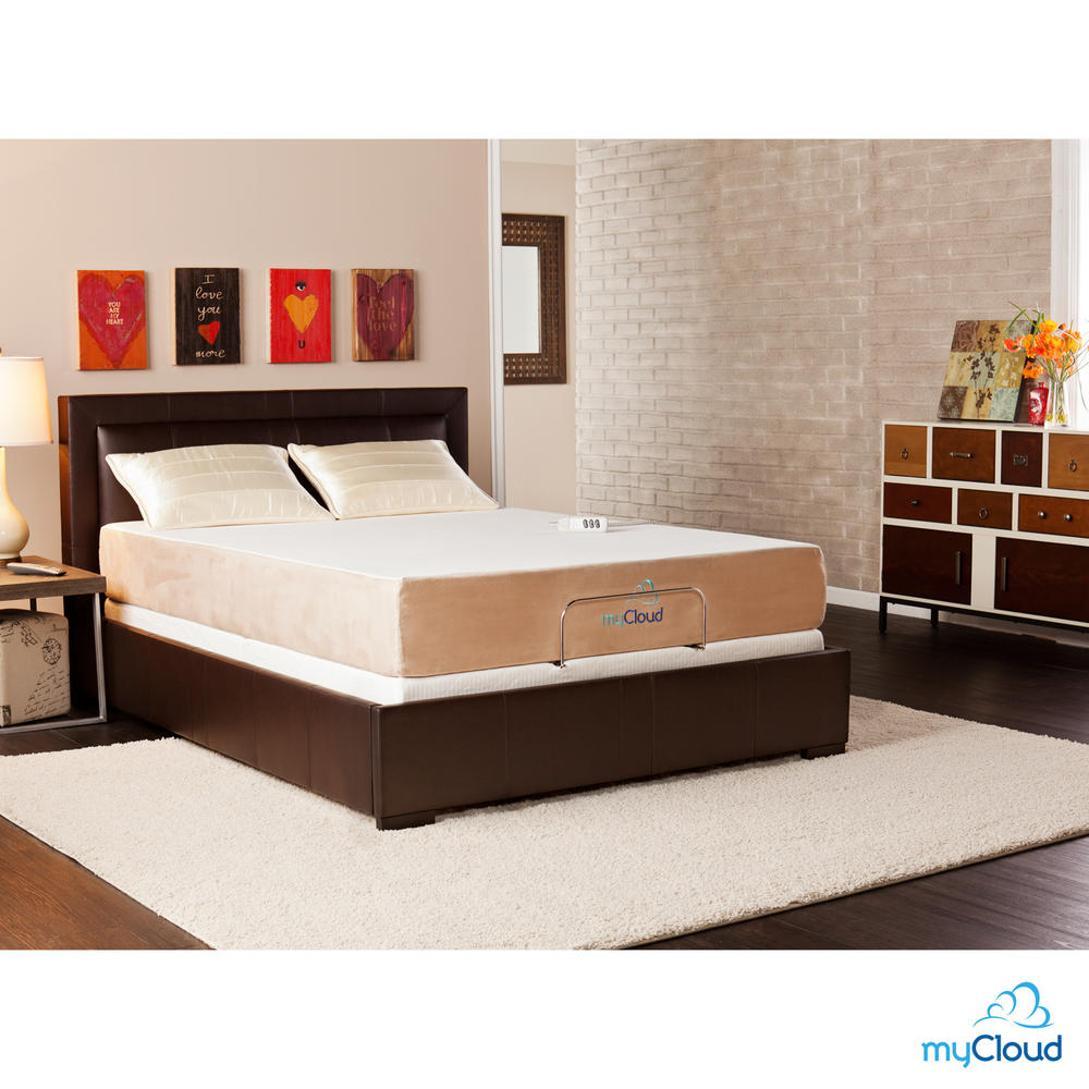Furnituremaxx MyCloud Adjustable Bed Frame - Queen