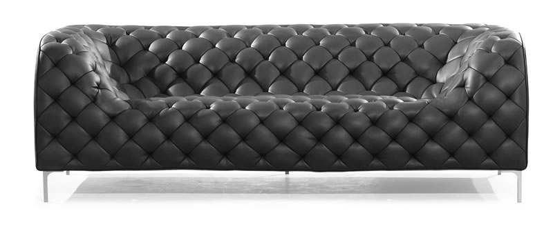 Furnituremaxx Providence Commercial Grade Sofa Black