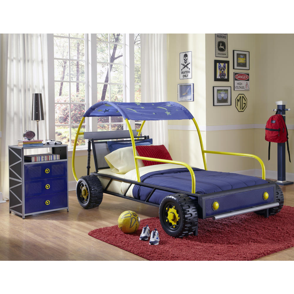 Furnituremaxx Dune Buggy Kid's Car Twin Bed
