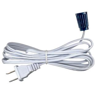 National Cord Set Has Clip In Socket And Molded End Plug 6 Ft National Cord Set Has Clip In Socket And Molded End Plug 6 Ft White Of 10