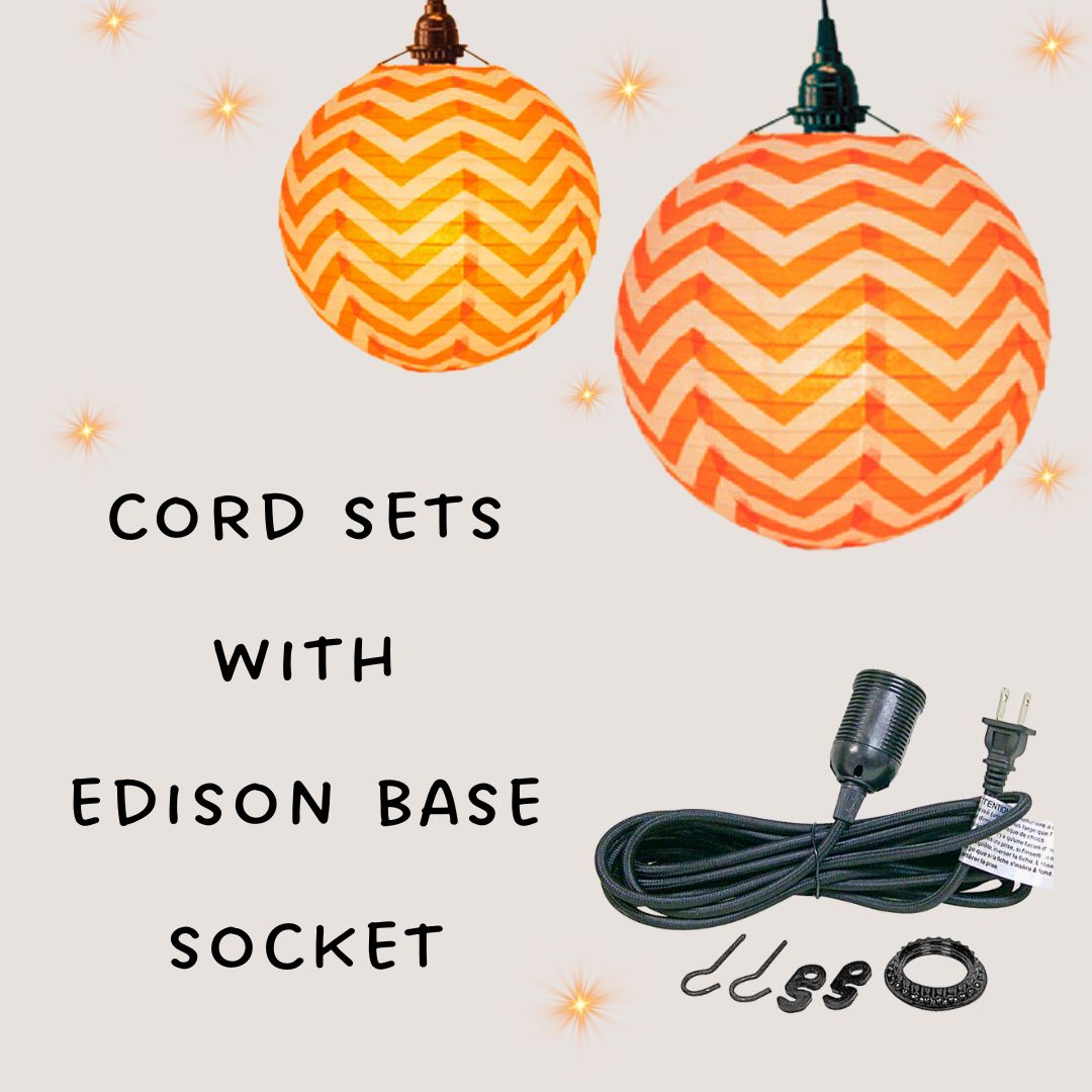 National Paper Lantern Lamp Cord Is 11l And Has A Socket With National Paper Lantern Lamp Cord Is 11l And Has A Socket With Mounting Ring
