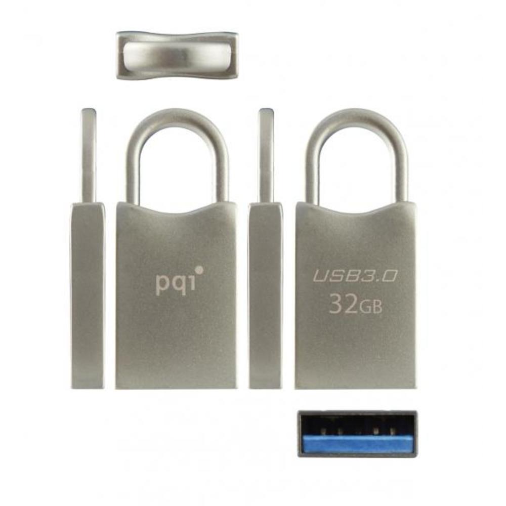 PQI 16GB PQI i-Tiff U834V USB Flash Drive - Padlock Design - USB3.0