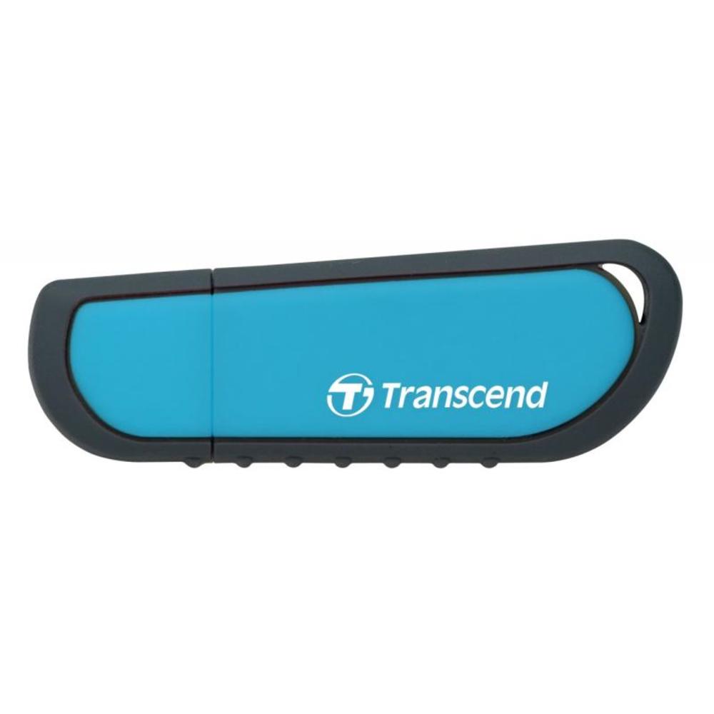 Transcend 32GB Transcend JetFlash V70 Rugged USB Drive (blue/gray)