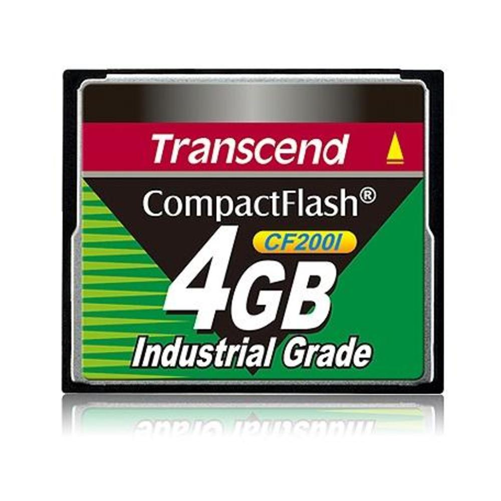 Transcend 4GB Transcend Industrial Grade CF200I 200X CompactFlash (SLC)