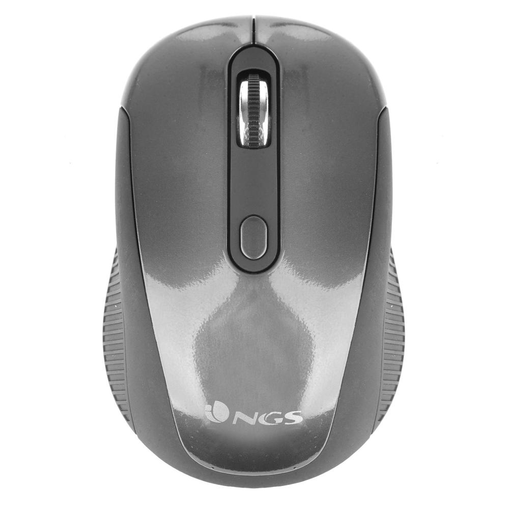 NGS 2.4Ghz Wireless Optical Mouse 3 Buttons, NGS Haze Black