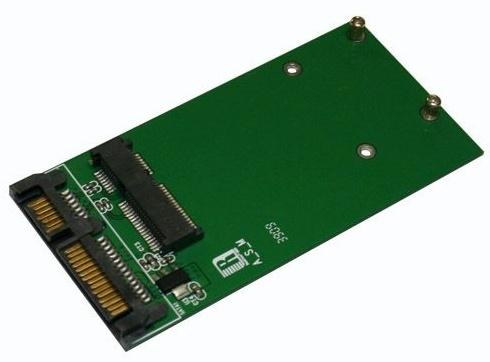 RunCore 70mm/50mm Mini PCI-e SSD to 2.5" SATA II Converter Adapter