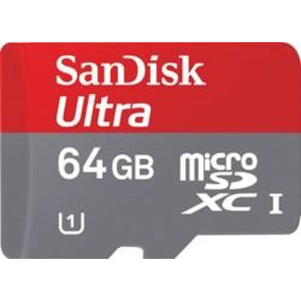 SanDisk 64GB Sandisk microSDXC CL10 Mobile Ultra  memory card for Android phones and tablets
